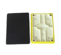 70 mm x 100 mm Rectangulaire Pour Patin de Ponçage Compatible avec Flocage Papier de Verre pour Lissage Surface Polissage et Polissage