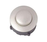 70094 Bouton de sonnette simple nickelé 24 V/1 A