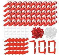 700pcs Croisillon Carrelage Autonivelant Kit Carrelage Calle de Nivellement | Carrelage Croisillon Autonivelant 3mm pour Carrelage Nivellement Pour Carrelage Sol Carreaux de mur