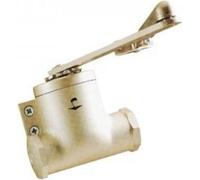 705112 Ferme-porte Classique 5, bras compas - Coloris:champagne