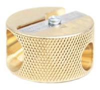 Möbius & Ruppert Taille-crayon duo en laiton rond