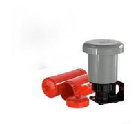 70AB Interrupteur à flotteur automatique à double position Design à flotteur Construction ABS Jaune 1600 W Contacts argentés haute puissance Trous de ventilation pour poussière résidentielle (E)