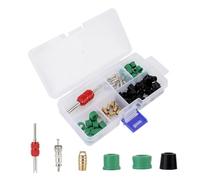 71 pièces réparation de climatisation fournitures d ' outils automobiles outil de cvc adaptateur d ' étanchéité assortiment adaptateur équipement de réparation de climatisation