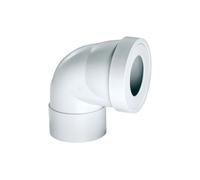 71020102 Pipe WC courte coudée femelle 90° D100 mm