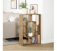 [71744]Bibliothèque - Étagère Haute moderne - MOBILIERCLASSIC - chêne artisanal 63x20x90 cm bois d'ingénierie,Poids:13.4 Kg
