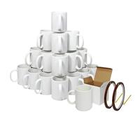 Tasses - MONSTERSHOP - 11oz - Céramique AAA - Compatible micro-ondes - 72 boîtes incluses