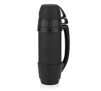 720°DGREE Bouteille isotherme, avec 2 gobelets « bigBoy », 1,2 l, anti-fuite, robuste, en acier inoxydable, pour boissons chaudes, café, thé