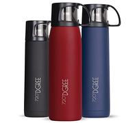720°DGREE Bouteille Isotherme Follow 450ml, 700ml, 1l | Gourde Thermo Acier Inoxydable | Ideal pour Café et Thé avec Gobelet, Tasse | Boissons Chaudes ou Froides au Travail, Voyage, Ecole