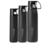 720°DGREE Bouteille Isotherme Follow 750m l Gourde Thermo Acier Inoxydable | Ideal pour Café et Thé avec Gobelet, Tasse | Boissons Chaudes ou Froides au Travail, Voyage, Ecole