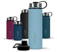 720°DGREE Bouteille Isotherme "noLimit" - 530ml | Gourde en acier inoxydable d'eau, thé, café, jus, boisson chaud ou froid | Premium de Isolée sous vide + GRATIS Sport Couvercle