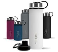 720°DGREE Bouteille Isotherme "noLimit" - 710ml | Gourde en acier inoxydable d'eau, thé, café, jus, boisson chaud ou froid | Premium de Isolée sous vide + GRATIS Sport Couvercle