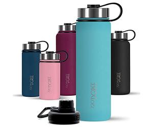 720°DGREE Bouteille Isotherme "noLimit" - 710ml | Gourde en acier inoxydable d'eau, thé, café, jus, boisson chaud ou froid | Premium de Isolée sous vide + GRATIS Sport Couvercle