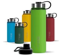 720°DGREE Bouteille Isotherme "noLimit" - 950ml | Gourde en acier inoxydable d'eau, thé, café, jus, boisson chaud ou froid | Premium de Isolée sous vide + GRATIS Sport Couvercle
