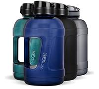 720°DGREE Fitness Bouteille d'eau avec poignée uberBottle Jug - 2300ml, crystalClear - BPA-free, anti-fuite - XXL Grande Gourde pour Salle de Sport, le Sport, la Gym, de Fitness