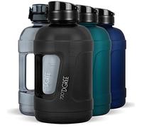 720°DGREE Fitness Bouteille d'eau avec poignée uberBottle Jug - 2300ml, crystalClear - BPA-free, anti-fuite - XXL Grande Gourde pour Salle de Sport, le Sport, la Gym, de Fitness