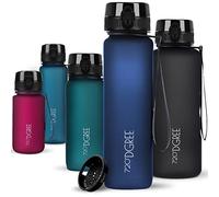 720°DGREE Gourde 1,5l “uberBottle“ +Tamis à Fruits, softTouch - Sans BPA, Anti-fuite - Bouteille d'Eau XL - Water bottle, Bidon idéale pour Sport, Gym, Randonnée, Camping, Université, Yoga, Travail