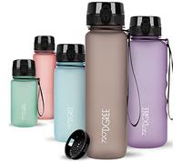 720°DGREE Gourde 1l “uberBottle“ +Tamis à Fruit, softTouch - Sans BPA, Anti-fuite - Bouteille d'Eau, Water Bottle idéale pour Sport, Randonnée, Gym, Camping, Université, Voyage, Travail, Yoga, Enfant