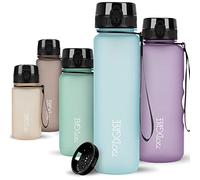 720°DGREE Gourde 1l “uberBottle“ +Tamis à Fruit, softTouch - Sans BPA, Anti-fuite - Bouteille d'Eau, Water Bottle idéale pour Sport, Randonnée, Gym, Camping, Université, Voyage, Travail, Yoga, Enfant