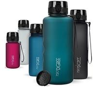 720°DGREE Gourde 2l “uberBottle“ +Tamis à Fruits, softTouch - Sans BPA, Anti-fuite - Bouteille d'Eau XXL - Water bottle, Bidon idéale pour Sport, Gym, Randonnée, Camping, Université, Yoga, Travail