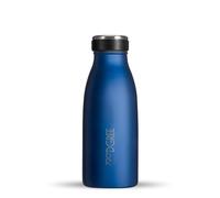 720°DGREE Gourde Acier Inoxydable "milkybottle" - 350ml, Bleu | Bouteille Isotherme d'eau | Revêtement durable parfaite pour enfants, sport, l'ecole | Isolée Qualité supérieure