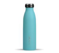 720°DGREE Gourde Acier Inoxydable "milkybottle" - 500ml, Bleu | Bouteille Isotherme d'eau | Revêtement durable parfaite pour enfants, sport, l'ecole | Isolée Qualité supérieure