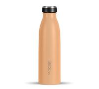 720°DGREE Gourde Acier Inoxydable "milkybottle" - 500ml, Pêche | Bouteille Isotherme d'eau | Revêtement durable parfaite pour enfants, sport, l'ecole | Isolée Qualité supérieure