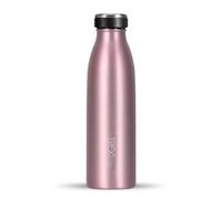 720°DGREE Gourde Acier Inoxydable "milkybottle" - 500ml, Pink | Bouteille Isotherme d'eau | Revêtement durable parfaite pour enfants, sport, l'ecole | Isolée Qualité supérieure
