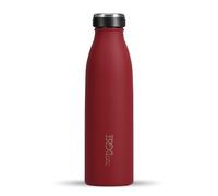720°DGREE Gourde Acier Inoxydable "milkybottle" - 500ml, Rouge | Bouteille Isotherme d'eau | Revêtement durable parfaite pour enfants, sport, l'ecole | Isolée Qualité supérieure