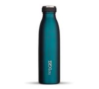 720°DGREE Gourde Acier Inoxydable "milkybottle" - 500ml, Vert | Bouteille Isotherme d'eau | Revêtement durable parfaite pour enfants, sport, l'ecole | Isolée Qualité supérieure