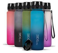 720°DGREE Gourde, Bouteille d’Eau “uberBottle“ +Tamis-Fruits - 350ml, 500ml, 650ml, 1l, 1,5l, 2l - Sans BPA, Étanche, Anti-Fuite, Réutilisable, Légère - Idéal pour École, Sport, Fitness, Gym, Travail
