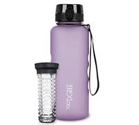 720°DGREE Gourde, Bouteille d’Eau “uberBottle“ +Tamis-Fruits - 350ml, 500ml, 650ml, 1l, 1,5l, 2l - Sans BPA, Étanche, Anti-Fuite, Réutilisable, Légère - Idéal pour École, Sport, Fitness, Gym, Travail