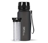 720°DGREE Gourde, Bouteille d’Eau “uberBottle“ +Tamis-Fruits - 350ml, 500ml, 650ml, 1l, 1,5l, 2l - Sans BPA, Étanche, Anti-Fuite, Réutilisable, Légère - Idéal pour École, Sport, Fitness, Gym, Travail
