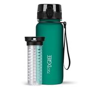 720°DGREE Gourde, Bouteille d’Eau “uberBottle“ +Tamis-Fruits - 350ml, 500ml, 650ml, 1l, 1,5l, 2l - Sans BPA, Étanche, Anti-Fuite, Réutilisable, Légère - Idéal pour École, Sport, Fitness, Gym, Travail