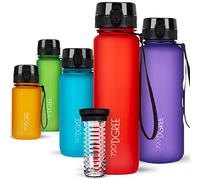 720°DGREE Gourde, Bouteille d’Eau “uberBottle“ +Tamis-Fruits - 350ml, 500ml, 650ml, 1l, 1,5l, 2l - Sans BPA, Étanche, Anti-Fuite, Réutilisable, Légère - Idéal pour École, Sport, Fitness, Gym, Travail