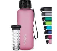 720°DGREE Gourde, Bouteille d’Eau “uberBottle“ +Tamis-Fruits - 350ml, 500ml, 650ml, 1l, 1,5l, 2l - Sans BPA, Étanche, Anti-Fuite, Réutilisable, Légère - Idéal pour École, Sport, Fitness, Gym, Travail