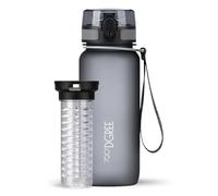 720°DGREE Gourde, Bouteille d’Eau “uberBottle“ +Tamis-Fruits - 350ml, 500ml, 650ml, 1l, 1,5l, 2l - Sans BPA, Étanche, Anti-Fuite, Réutilisable, Légère - Idéal pour École, Sport, Fitness, Gym, Travail