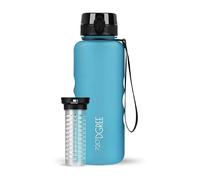 720°DGREE Gourde, Bouteille d’Eau “uberBottle“ +Tamis-Fruits - 350ml, 500ml, 650ml, 1l, 1,5l, 2l - Sans BPA, Étanche, Anti-Fuite, Réutilisable, Légère - Idéal pour École, Sport, Fitness, Gym, Travail