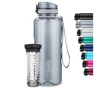 720°DGREE Gourde, Bouteille d’Eau “uberBottle“ +Tamis-Fruits - 350ml, 500ml, 650ml, 1l, 1,5l, 2l - Sans BPA, Étanche, Anti-Fuite, Réutilisable, Légère - Idéal pour École, Sport, Fitness, Gym, Travail