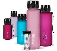 720°DGREE Gourde, Bouteille d’Eau “uberBottle“ +Tamis-Fruits - 350ml, 500ml, 650ml, 1l, 1,5l, 2l - Sans BPA, Étanche, Anti-Fuite, Réutilisable, Légère - Idéal pour École, Sport, Fitness, Gym, Travail