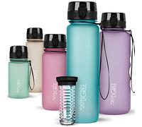 720°DGREE Gourde, Bouteille d’Eau “uberBottle“ +Tamis-Fruits - 350ml, 500ml, 650ml, 1l, 1,5l, 2l - Sans BPA, Étanche, Anti-Fuite, Réutilisable, Légère - Idéal pour École, Sport, Fitness, Gym, Travail