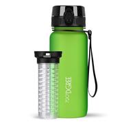 720°DGREE Gourde, Bouteille d’Eau “uberBottle“ +Tamis-Fruits - 350ml, 500ml, 650ml, 1l, 1,5l, 2l - Sans BPA, Étanche, Anti-Fuite, Réutilisable, Légère - Idéal pour École, Sport, Fitness, Gym, Travail