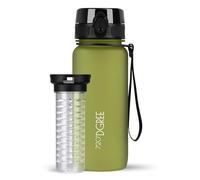 720°DGREE Gourde, Bouteille d’Eau “uberBottle“ +Tamis-Fruits - 350ml, 500ml, 650ml, 1l, 1,5l, 2l - Sans BPA, Étanche, Anti-Fuite, Réutilisable, Légère - Idéal pour École, Sport, Fitness, Gym, Travail