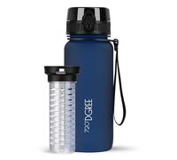 720°DGREE Gourde, Bouteille d’Eau “uberBottle“ +Tamis-Fruits - 350ml, 500ml, 650ml, 1l, 1,5l, 2l - Sans BPA, Étanche, Anti-Fuite, Réutilisable, Légère - Idéal pour École, Sport, Fitness, Gym, Travail