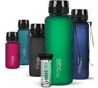 720°DGREE Gourde, Bouteille d’Eau “uberBottle“ +Tamis-Fruits - 350ml, 500ml, 650ml, 1l, 1,5l, 2l - Sans BPA, Étanche, Anti-Fuite, Réutilisable, Légère - Idéal pour École, Sport, Fitness, Gym, Travail