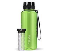 720°DGREE Gourde d'Eau 1,5l “uberBottle“ +Fruit-Infuseur, crystalClear - Sans BPA, Anti-fuite - Bouteille XL - Water bottle, Bidon idéale pour Sport, Gym, Randonnée, Camping, Université, Voyage
