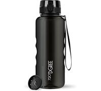 720°DGREE Gourde d'Eau 1,5l “uberBottle“ +Fruit-Infuseur, crystalClear - Sans BPA, Anti-fuite - Bouteille XL - Water bottle, Bidon idéale pour Sport, Gym, Randonnée, Camping, Université, Voyage