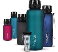720°DGREE Gourde d'Eau 1,5l “uberBottle“ +Fruit-Infuseur, softTouch - Sans BPA, Anti-fuite - Bouteille XL - Water bottle, Bidon idéale pour Sport, Gym, Randonnée, Camping, Université, Voyage, Travail