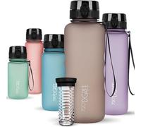 720°DGREE Gourde d'Eau 1,5l “uberBottle“ +Fruit-Infuseur, softTouch - Sans BPA, Anti-fuite - Bouteille XL - Water bottle, Bidon idéale pour Sport, Gym, Randonnée, Camping, Université, Voyage, Travail