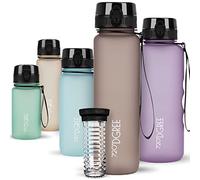 720°DGREE Gourde d'Eau 1l “uberBottle“ +Fruit-Infuseur softTouch - Sans BPA, Anti-fuite - Bouteille, water bottle idéale pour Enfants, Sport, Randonnée, Gym, Camping, Université, Voyage, Travail, Yoga