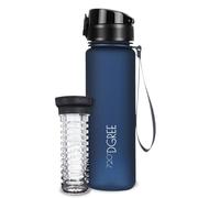 720°DGREE Gourde d'Eau 500ml “uberBottle“ +Fruit-Infuseur, softTouch - Sans BPA, Anti-fuite - Bouteille, water bottle idéale pour Enfants, École, Sport, Randonnée, Camping, Université, Voyage, Travail